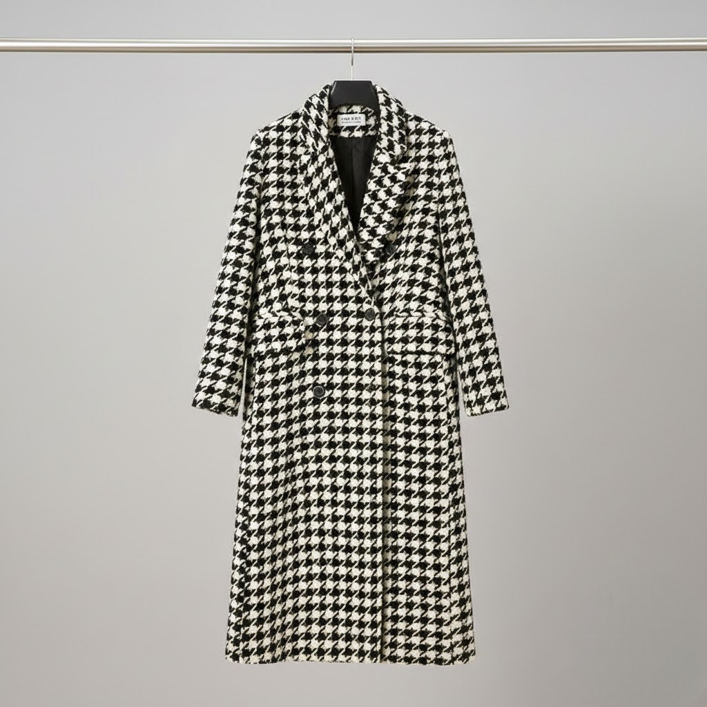 Palton lung de iarnă