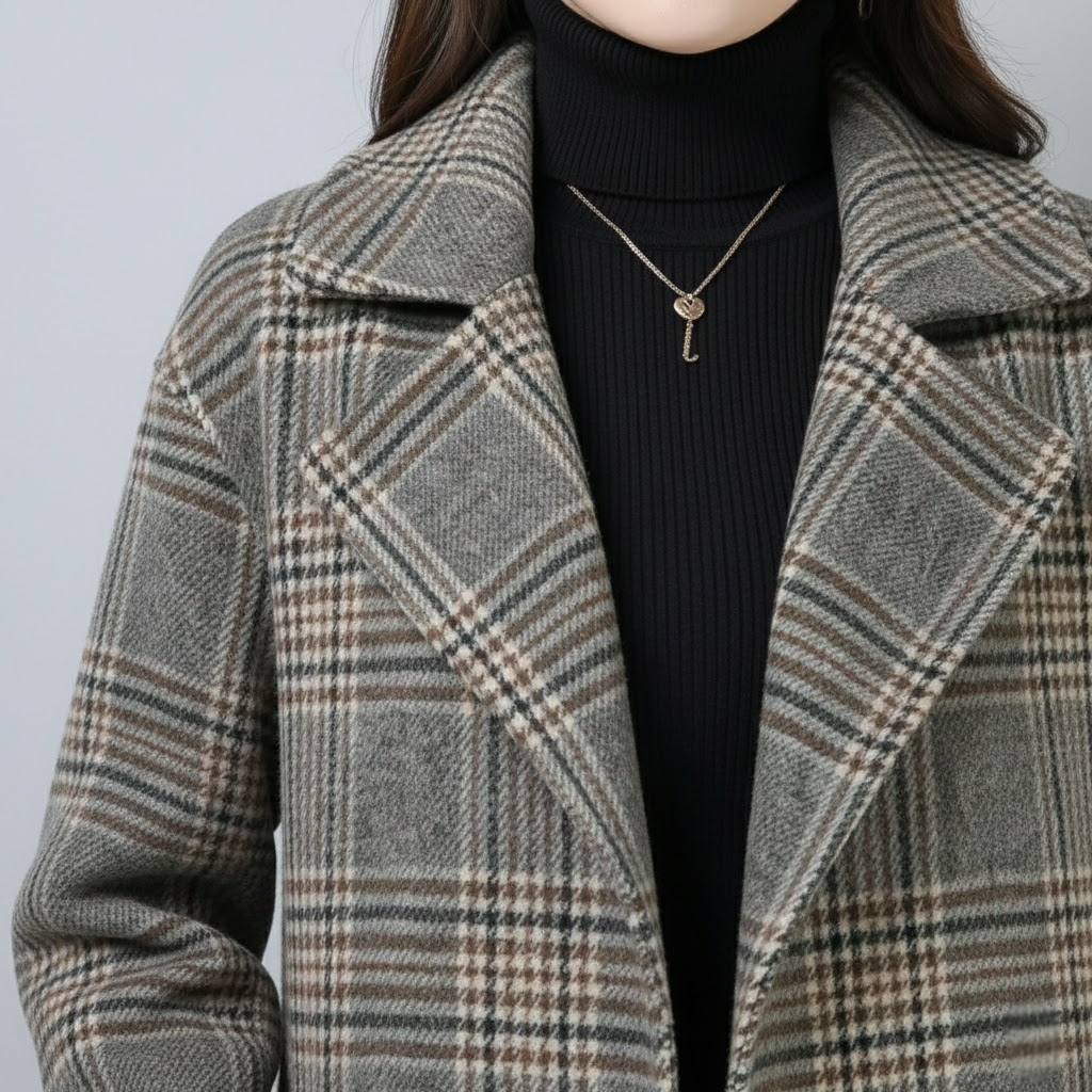 Palton cu două rânduri de nasturi