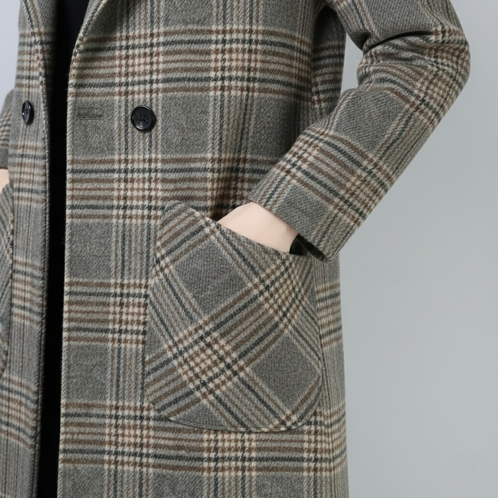 Palton cu două rânduri de nasturi