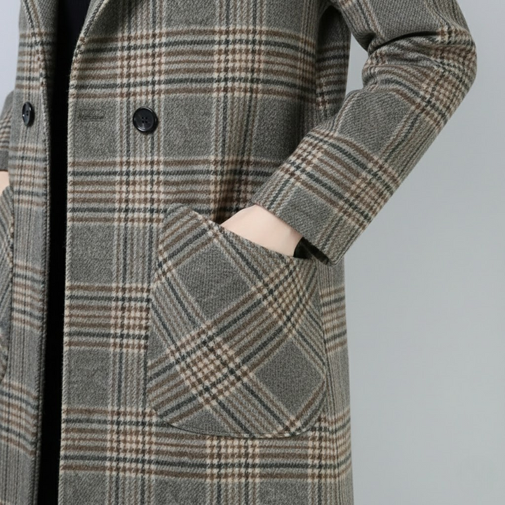 Palton cu două rânduri de nasturi