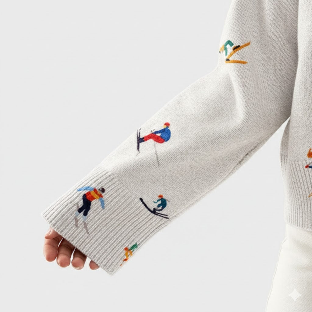 Daisy | Pulover Chic cu Guler Înalt