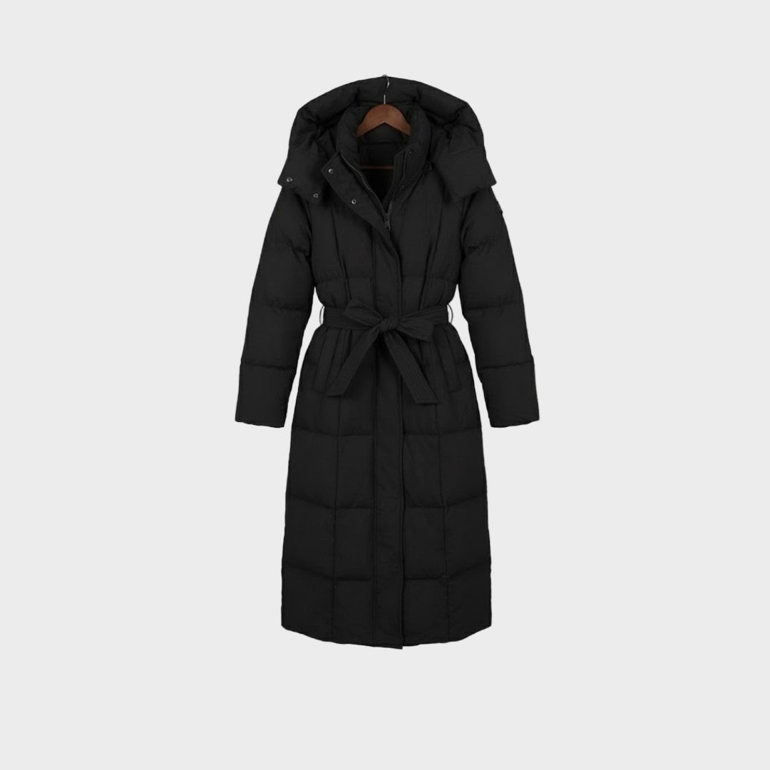 Carmen - Palton Pufos cu Curea Lungă