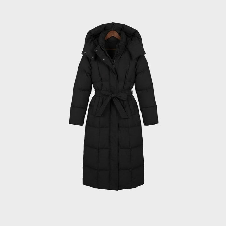 Carmen - Palton Pufos cu Curea Lungă