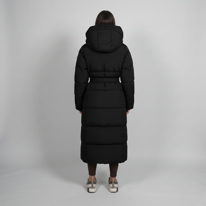 Carmen - Palton Pufos cu Curea Lungă