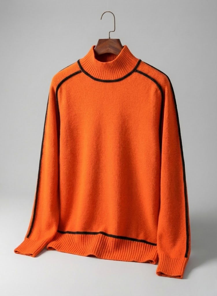 Pulover cu guler înalt