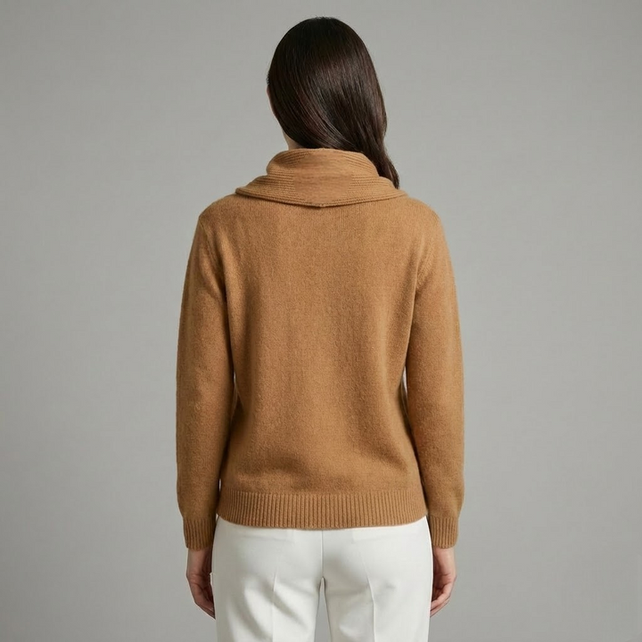 Mihaela - Pulover cu guler