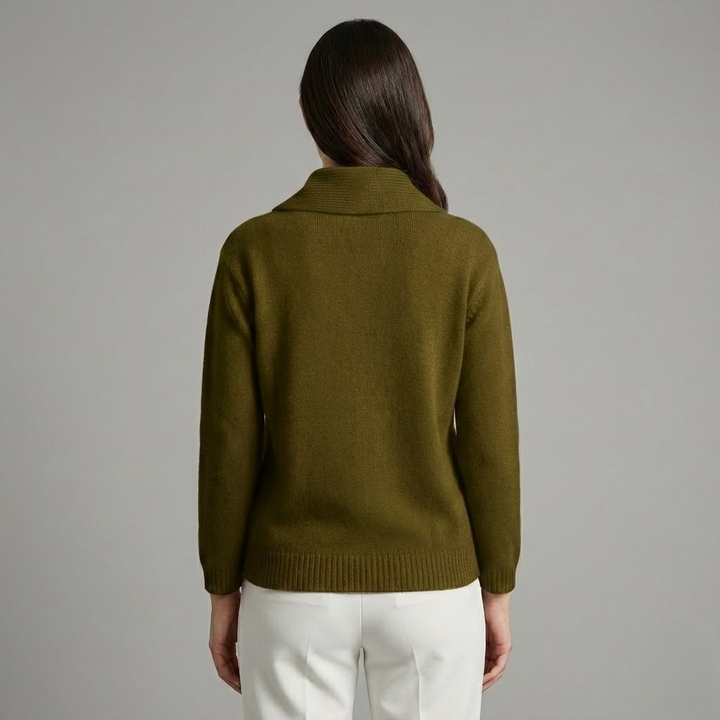 Mihaela - Pulover cu guler