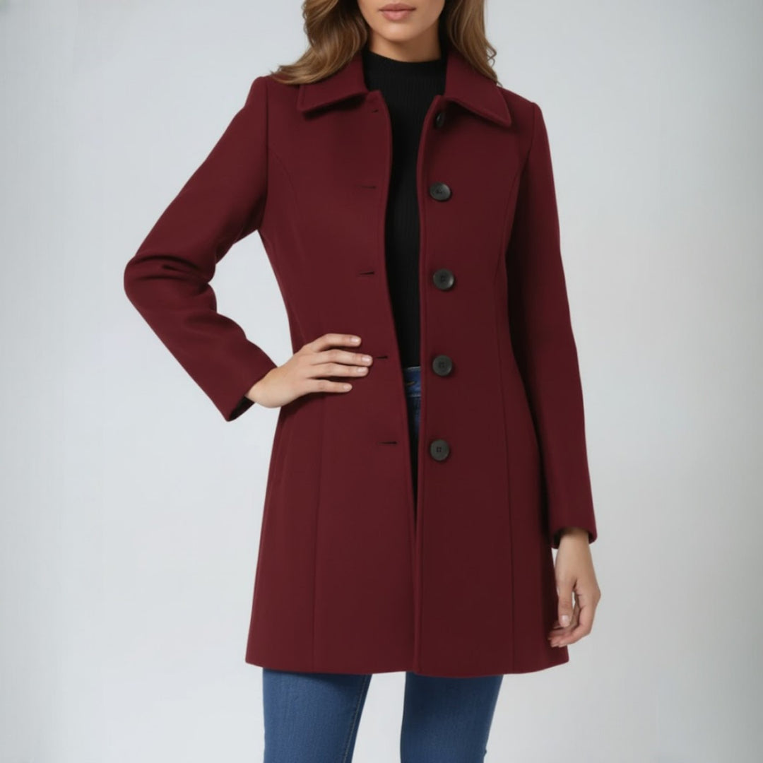 Sylvia - Palton de iarnă cu nasturi