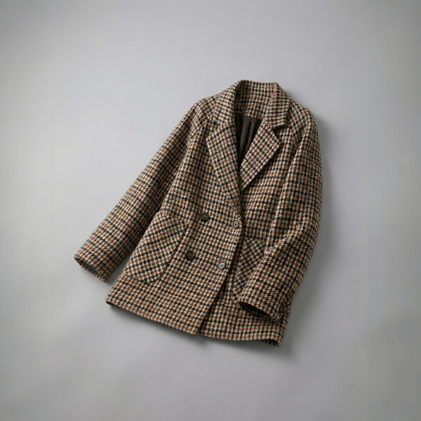 Georgeta - Jachetă cu Carouri