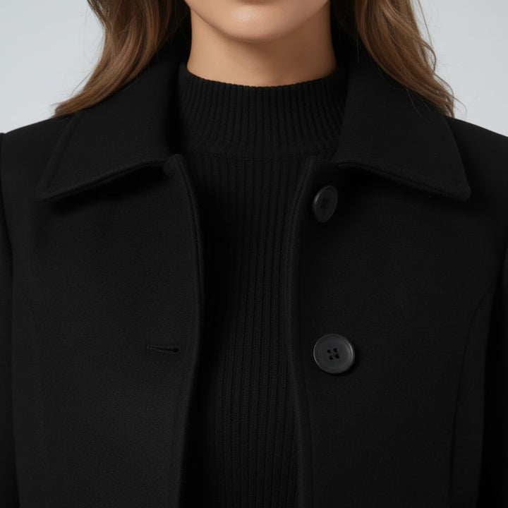 Sylvia - Palton de iarnă cu nasturi