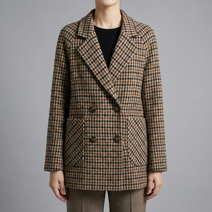 Georgeta - Jachetă cu Carouri