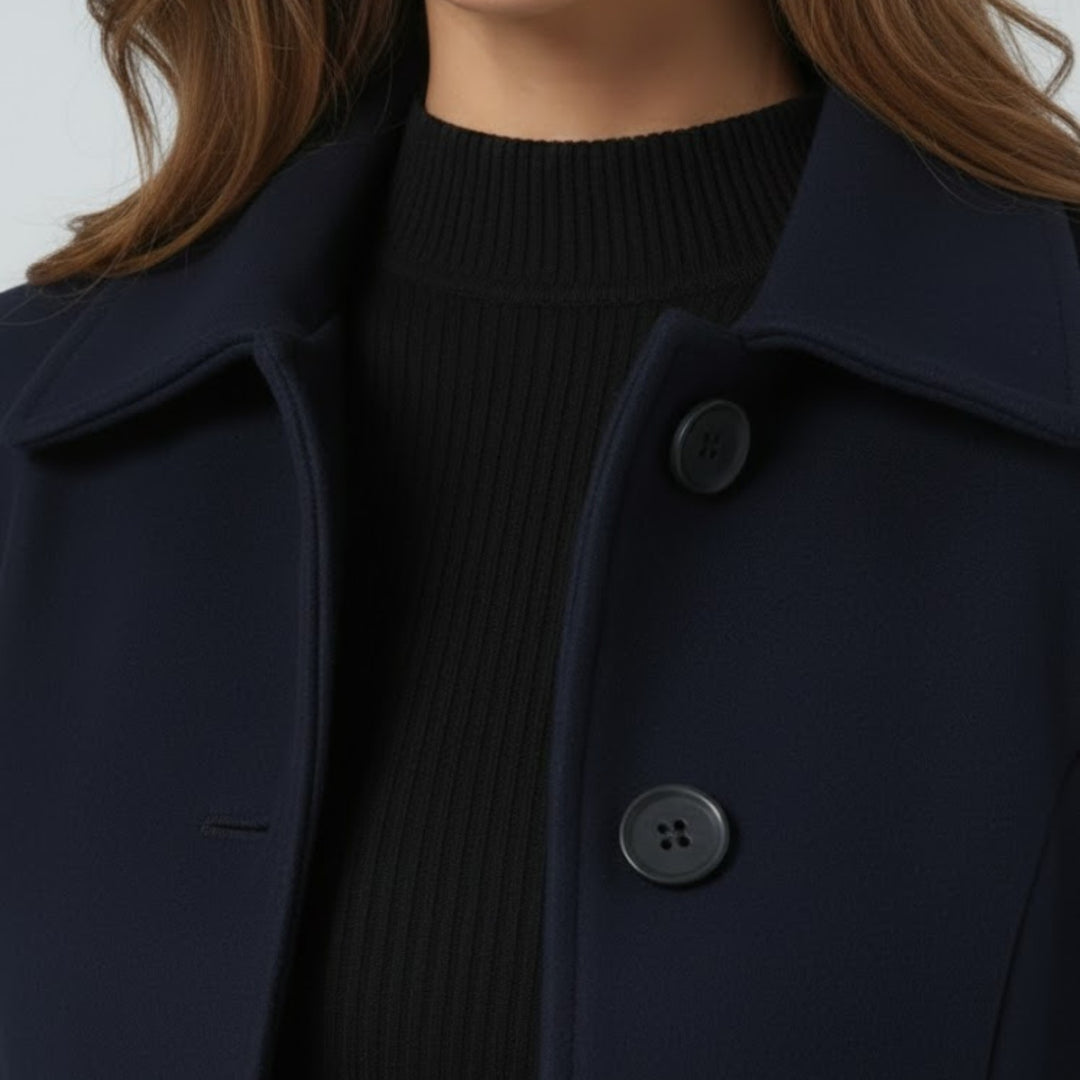 Sylvia - Palton de iarnă cu nasturi