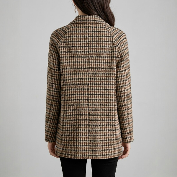 Georgeta - Jachetă cu Carouri