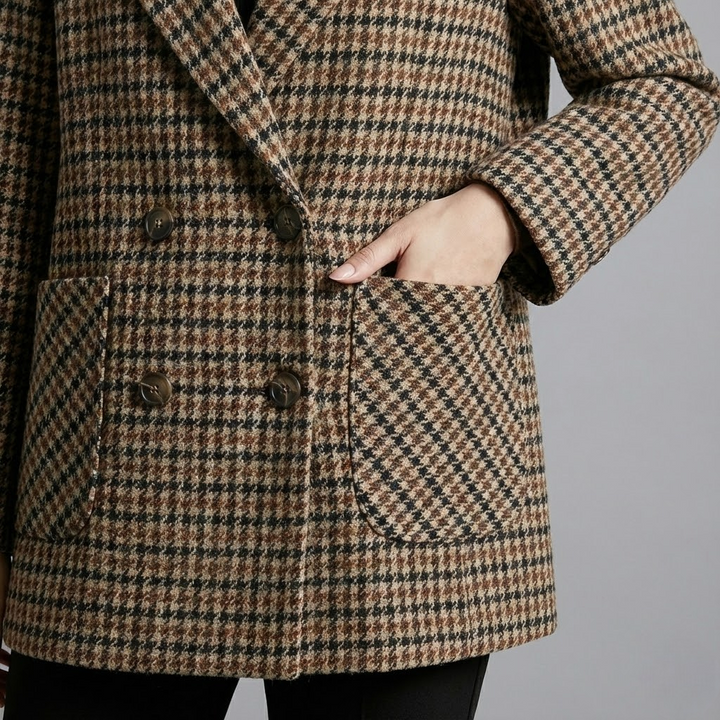 Georgeta - Jachetă cu Carouri