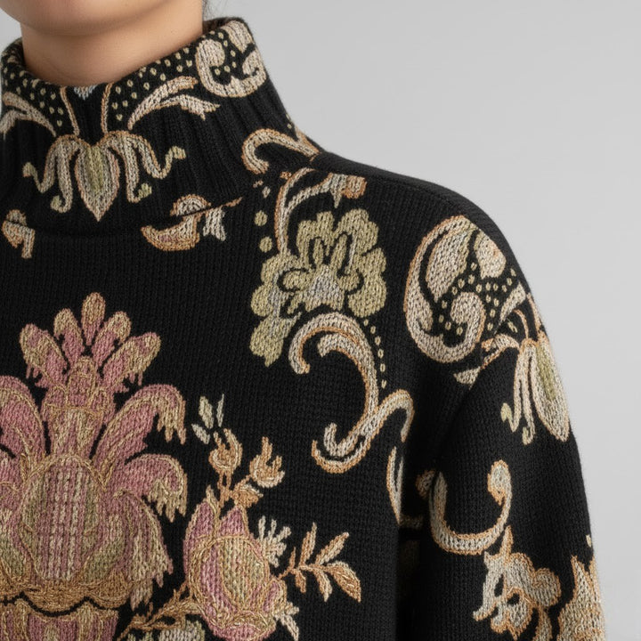 Phoebe | Pulover Floral Vintage