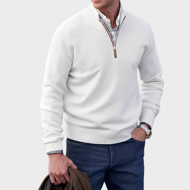 Adrian – Pulover cu fermoar