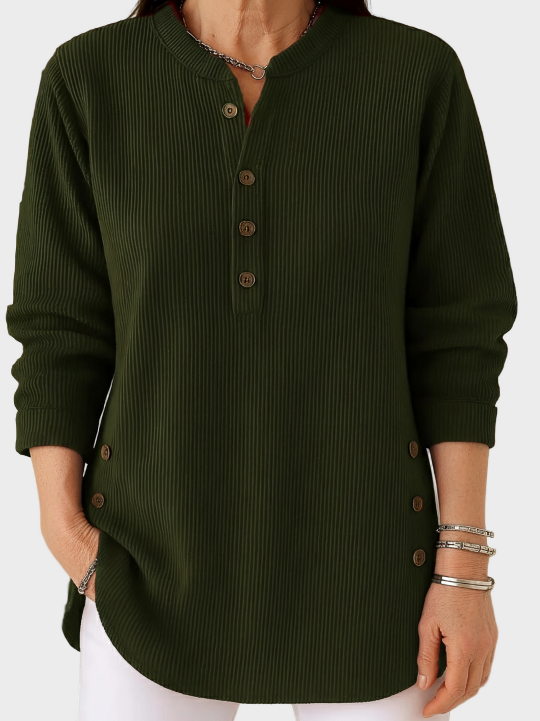 Dalila – Pulover tricotat cu mânecă lungă